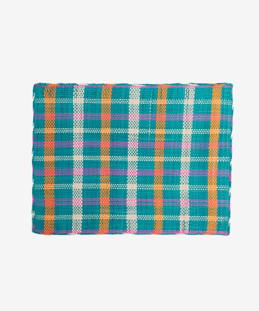 Rectangular placemat - 1 UNIT - BLUE & FUCSHIA