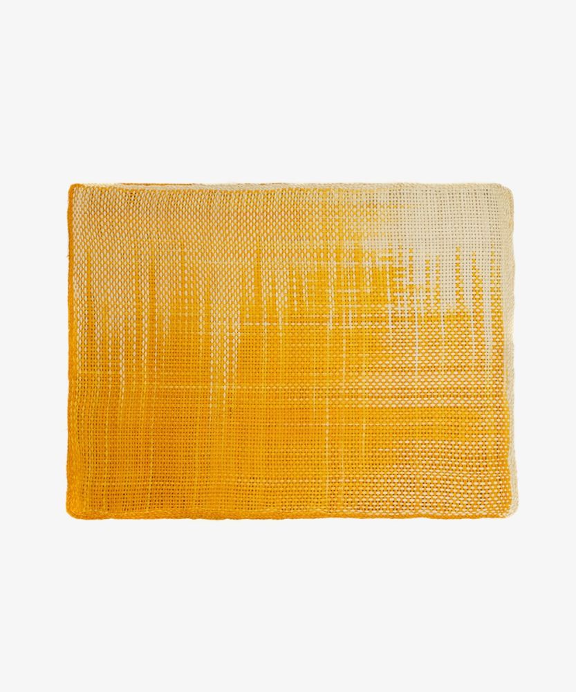INDIVIDUAL RECTANGULAR IRACA- SET 6 - MOSTAZA