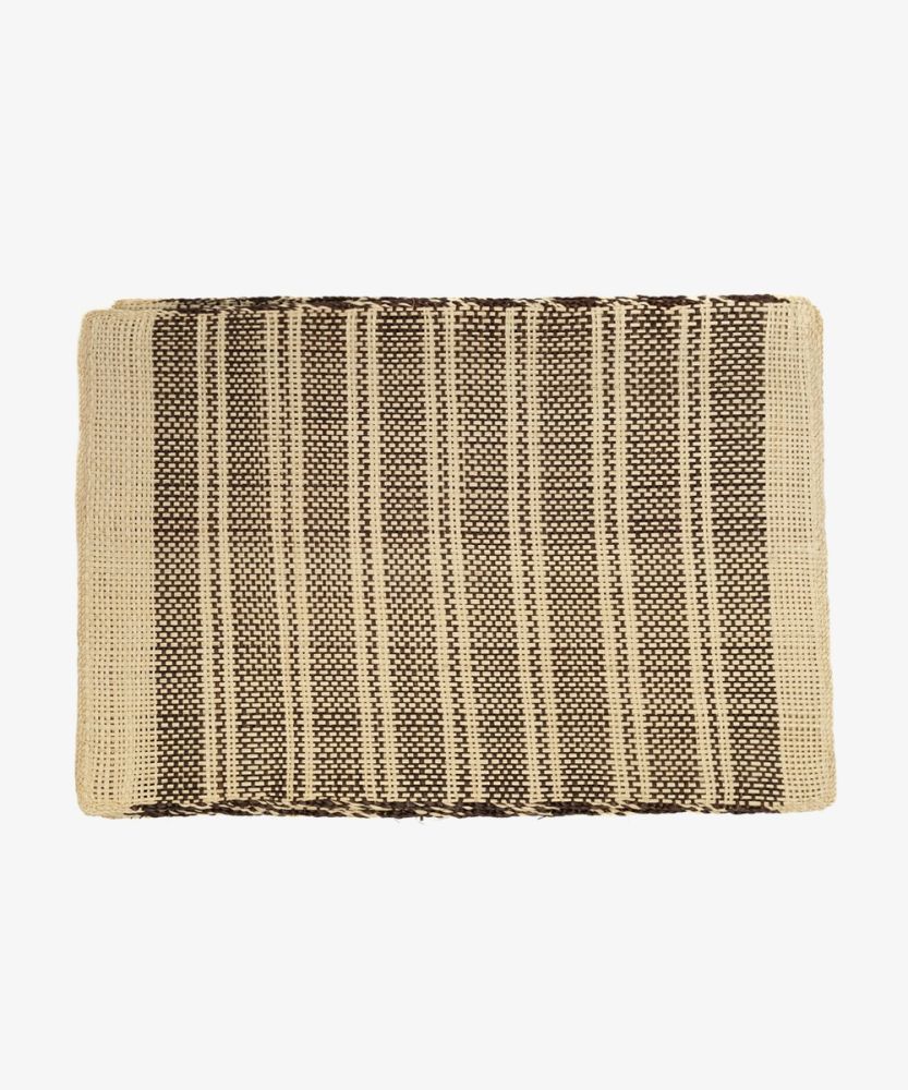 INDIVIDUAL RECTANGULAR - SET 6 - BEIGE Y MARRÓN