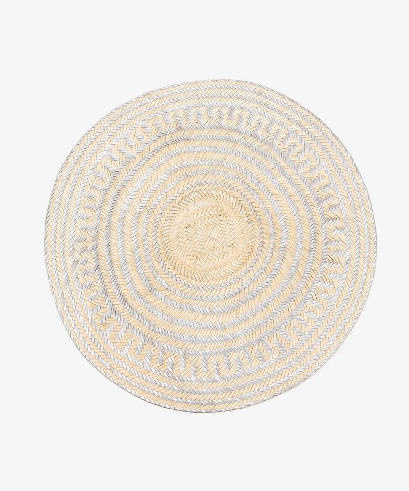 Round Placemat mAWISA- 1 unit - GREY