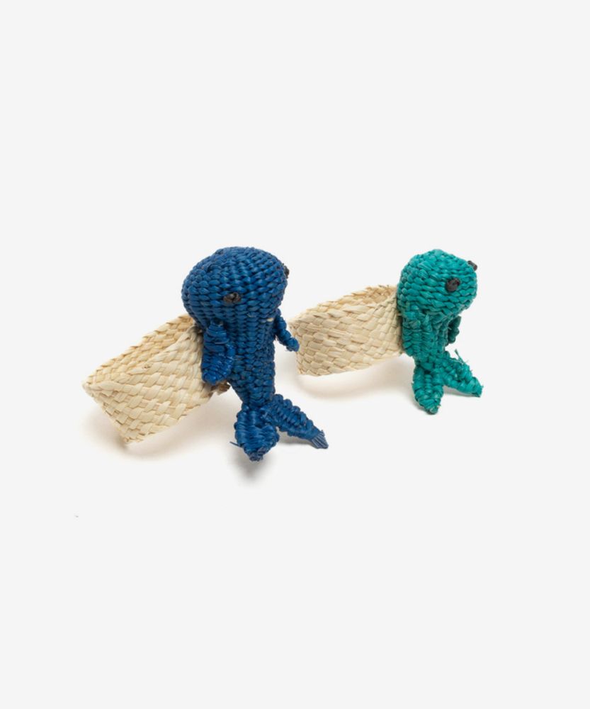 Servilletero BEBE BALLENA- PRECIO POR UNIDAD - VARIEDAD DE AZULES