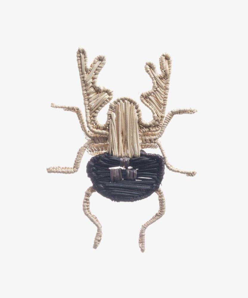 Servilletero ESCARABAJO - BEIGE y NEGRO
