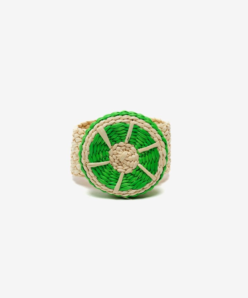Servilletero RODAJA DE LIMA- verde