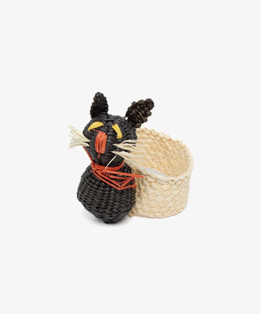 Servilletero GATO - MARINO
