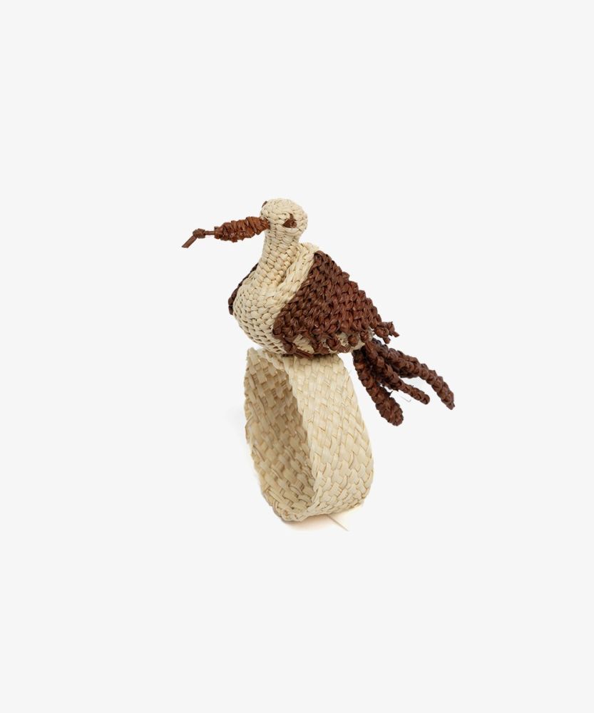 Servilletero PAVO - BEIGE y MARRÓN