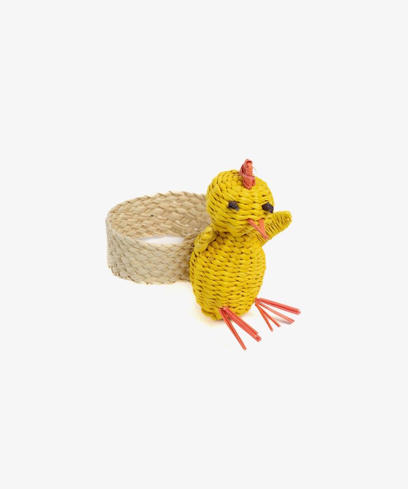 Servilletero Pollito - Amarillo Y Naranja