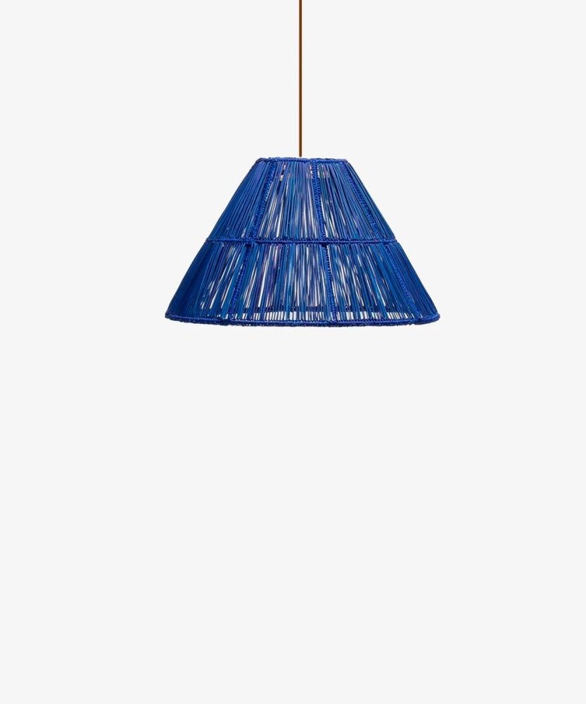 LAMPSHADE BLUE S