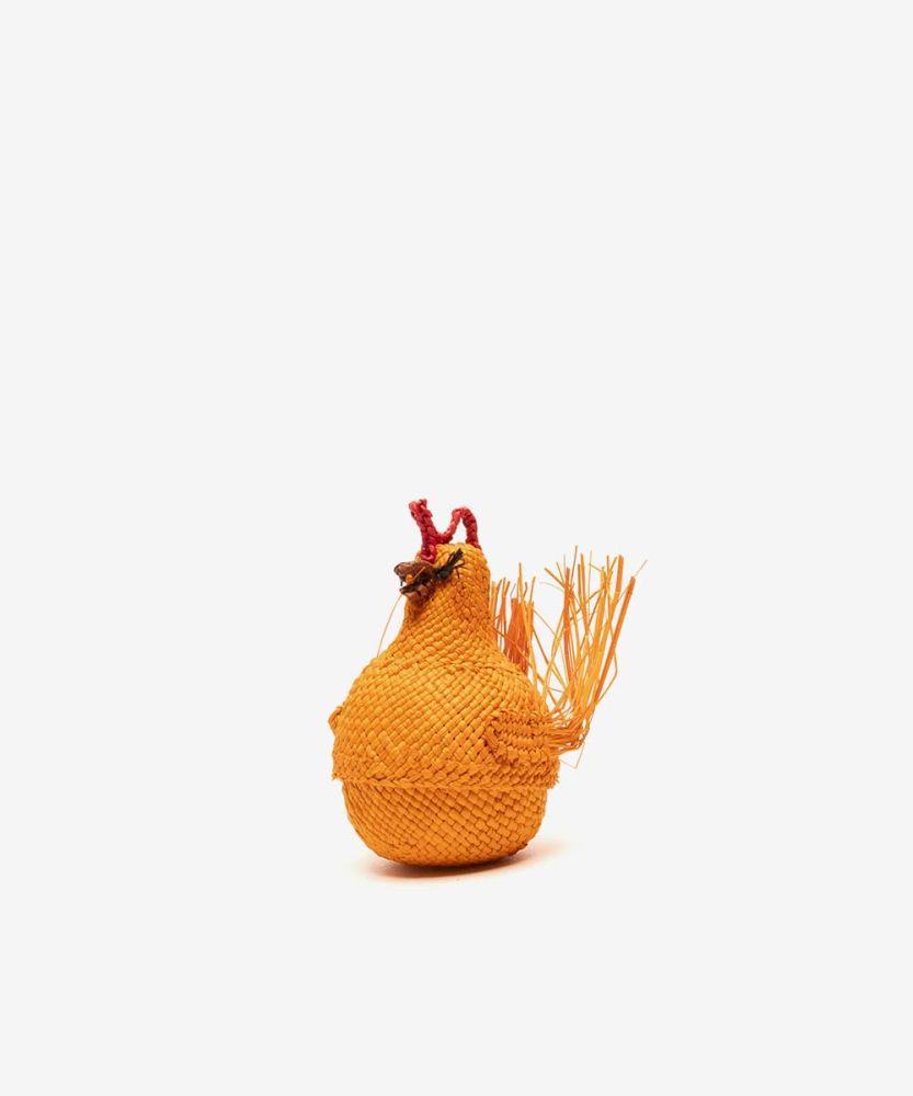 MINI CANASTO GALLINA - NARANJA