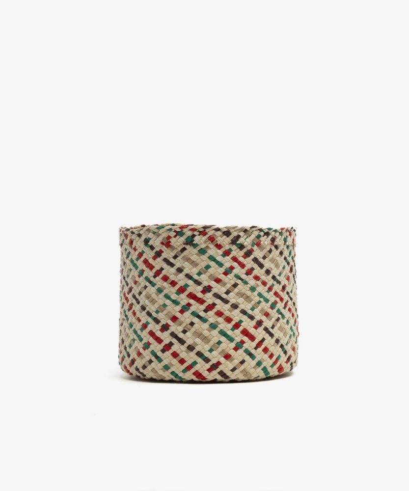 CILINDRO IRACA MULTICOLOR- 9,5CMH X 12 CM 