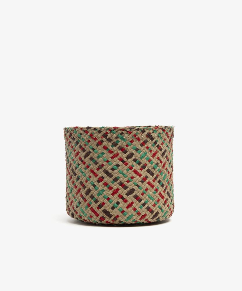 CILINDRO IRACA MULTICOLOR- 9,5CMH X 12 CM 