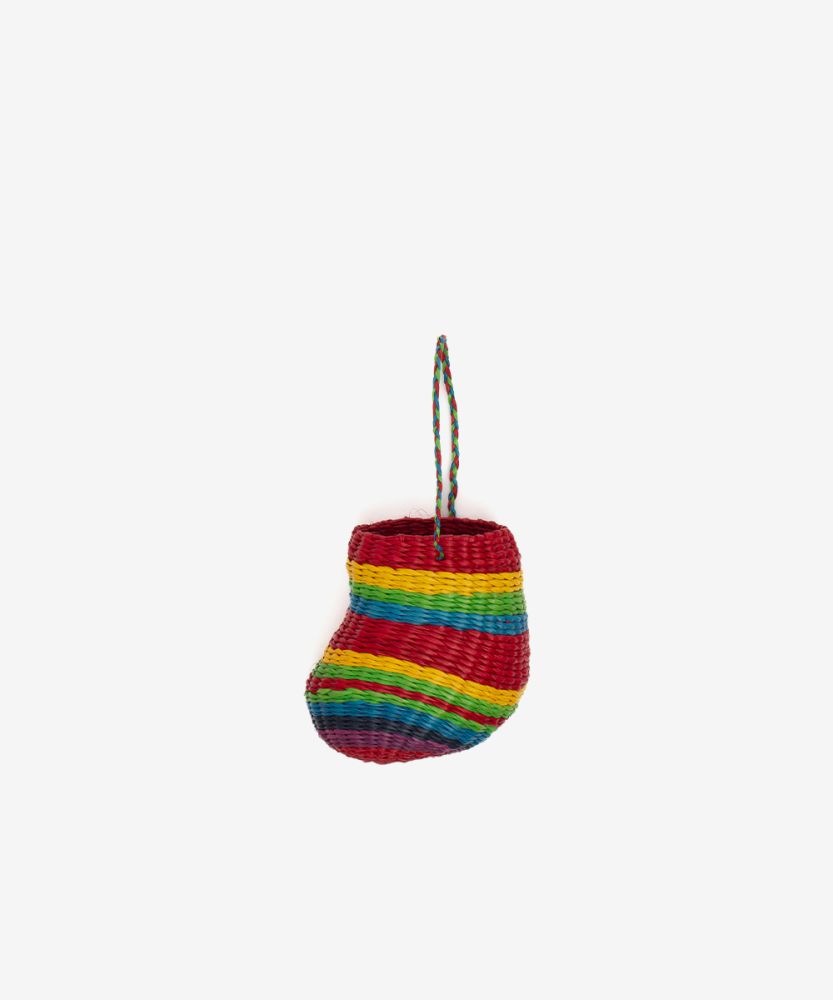 ADORNO PARA COLGAR EN IRACA - BOTA MULTICOLOR