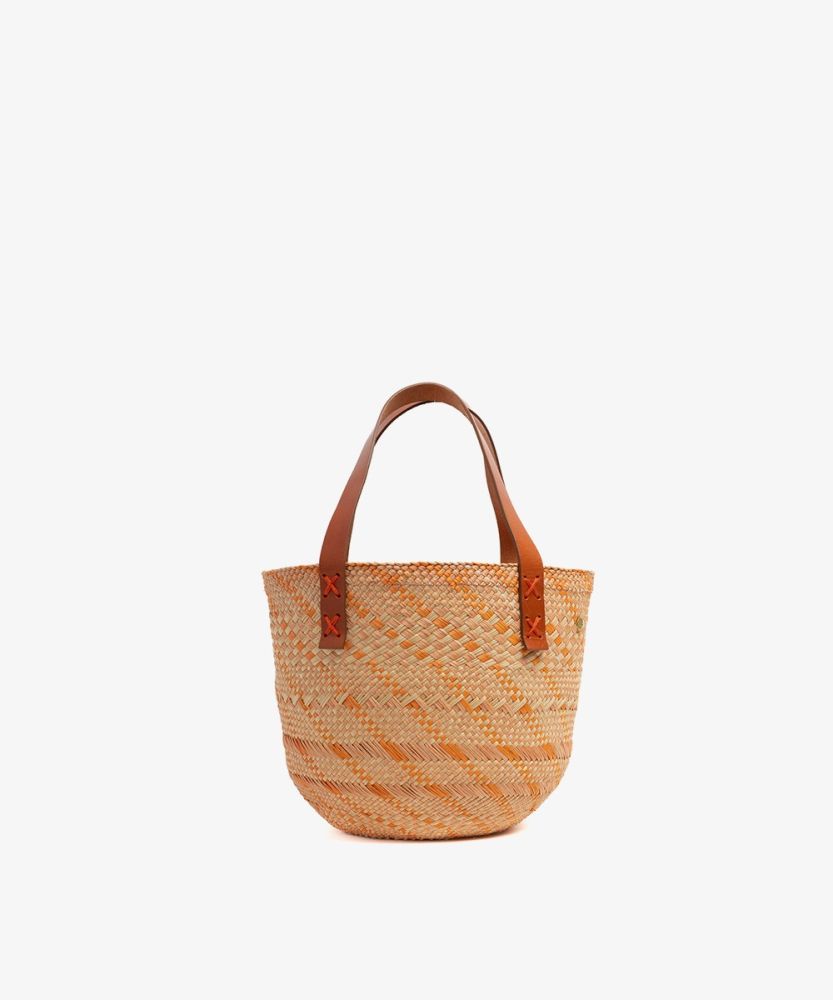 CANASTO BAG XS - WITH LEATHER STRAP
