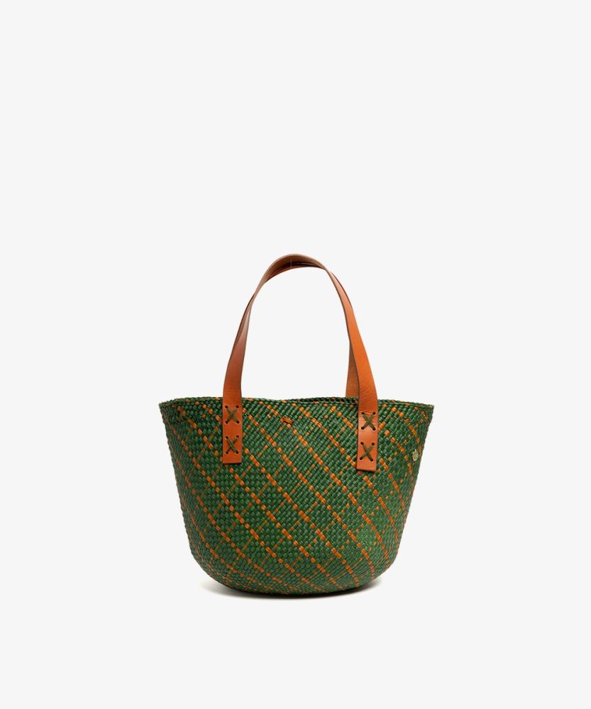 CANASTO BAG XS - WITH LEATHER STRAP