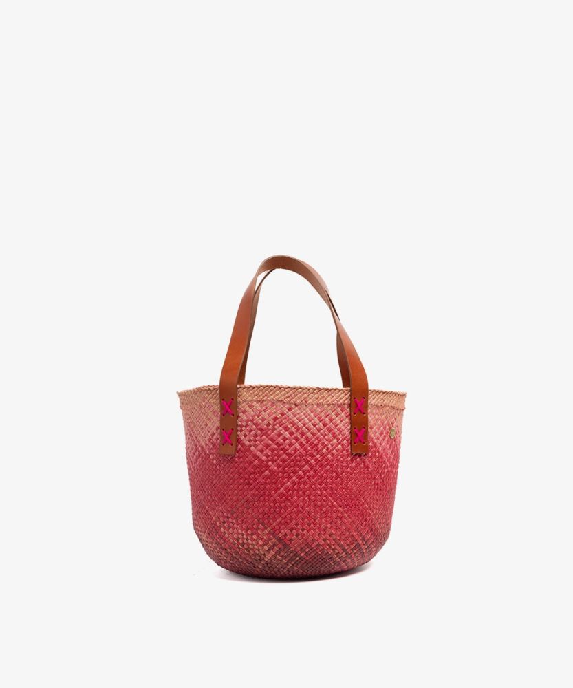 CANASTO BAG XS - WITH LEATHER STRAP