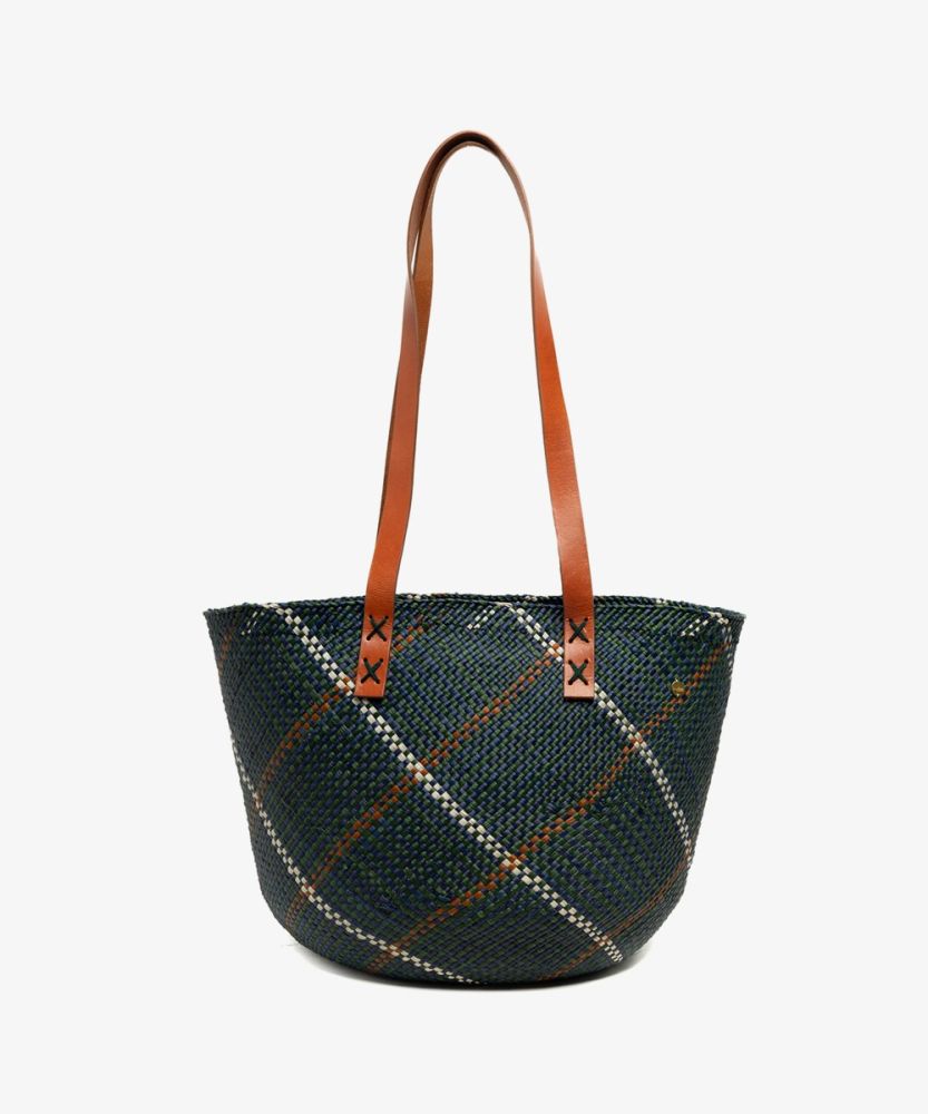 CANASTO BAG S - WITH LEATHER STRAP
