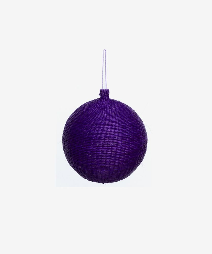XMAS BALL 6 cm - 1 unit -PURPLE