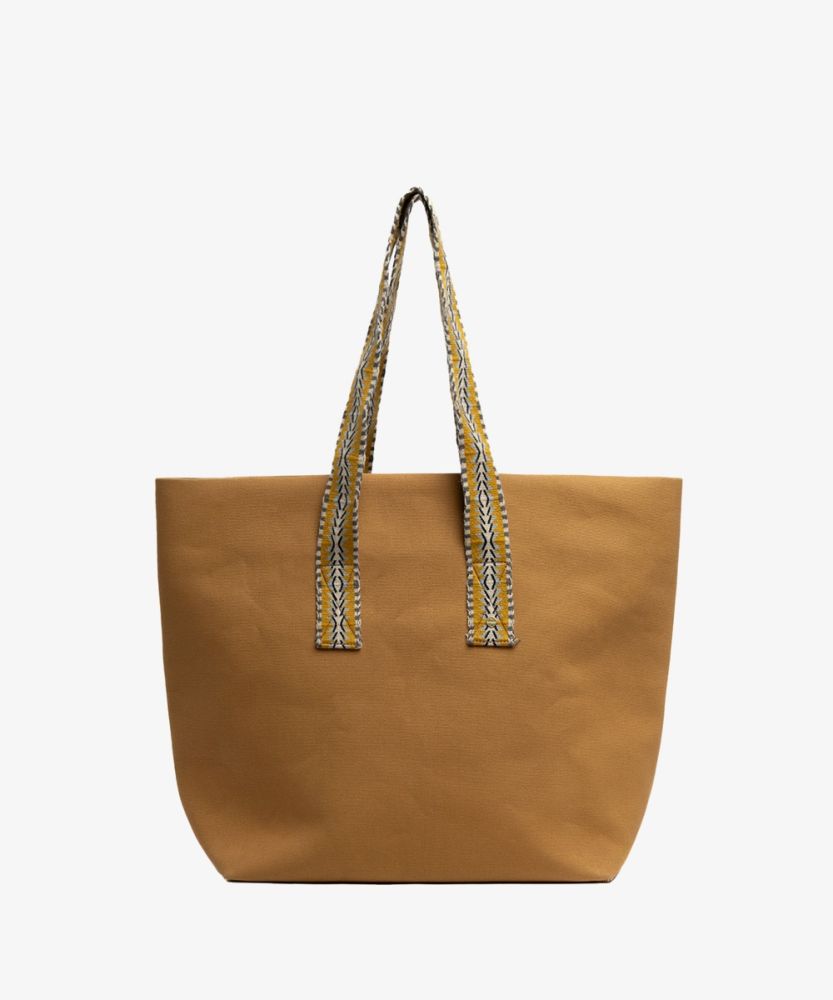 BOLSO CANVAS - MOSTAZA