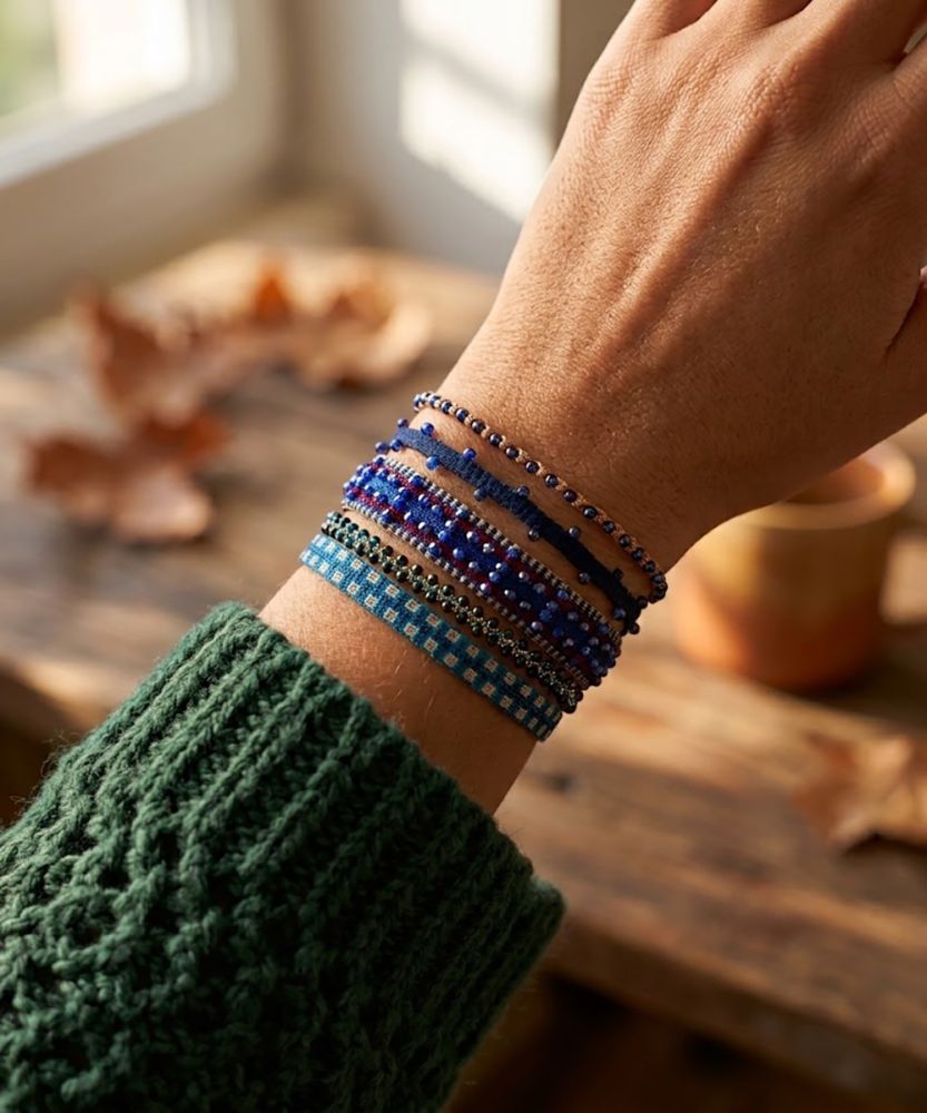 SET BRACELETS - BLUE