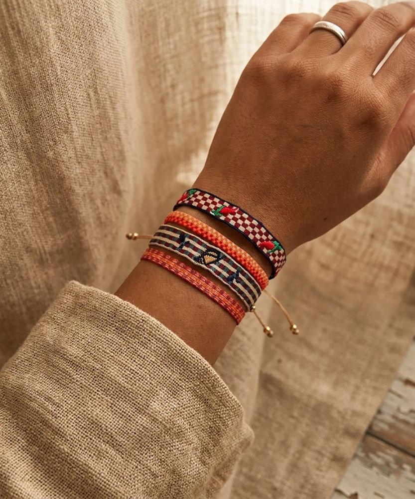 SET BRACELETS - ORANGE