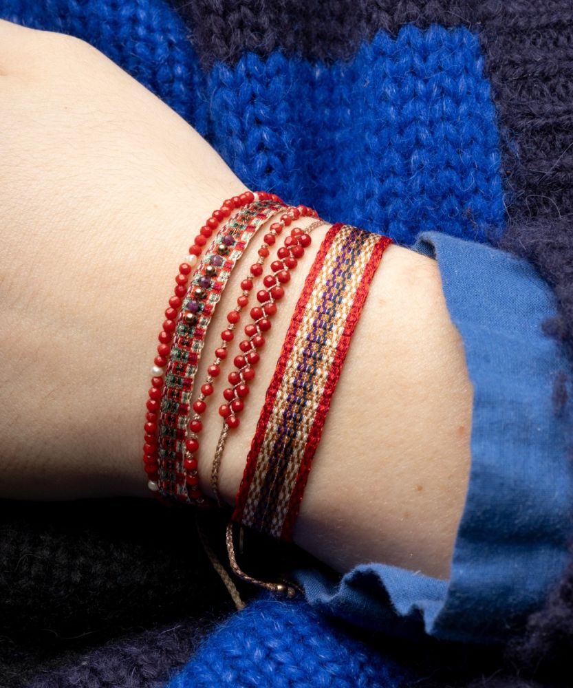 SET BRACELETS - RED