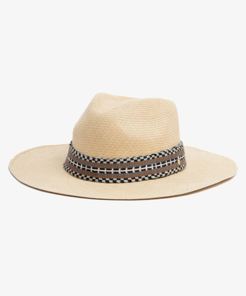 SOMBRERO PANAMA, EXTRA, CON CINTA - TOSTADO