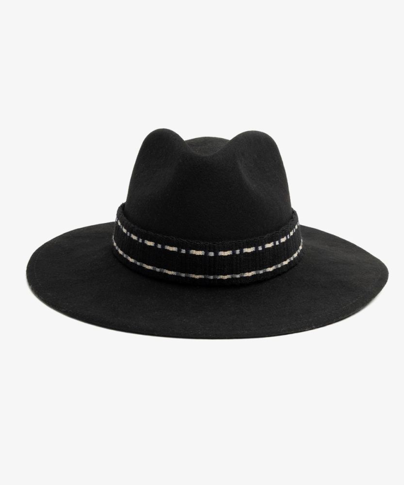SOMBRERO DE FIELTRO 100% LANA
MODELO ALA LARGA
COLOR NEGRO
TALLA L