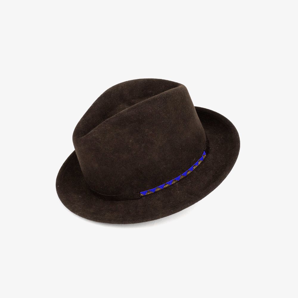 BORSALINO WOOL HAT CAFFESIZE XLBorsalino - Brown
