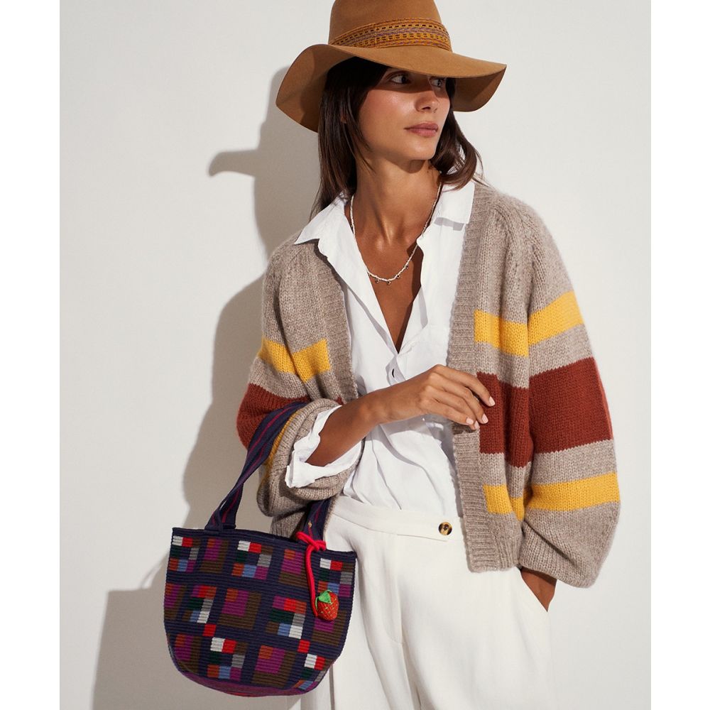 Noa 2 bolso - Fucsia y multicolor