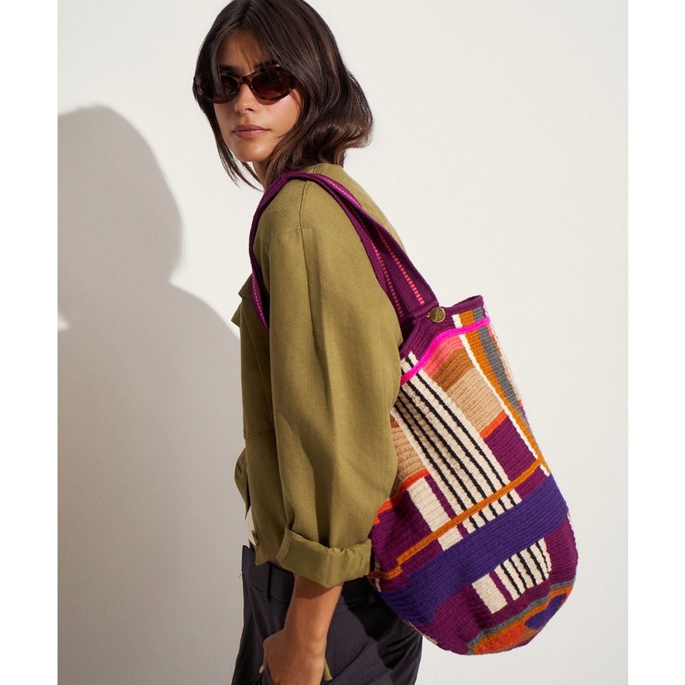 CALA BAG - Julietta - Fuchsia & multicolor