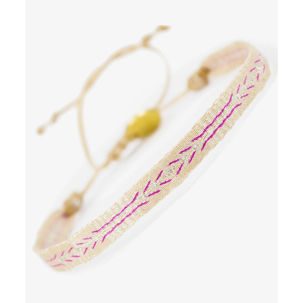 Bracelet Argantina 120 - Beige & Pink