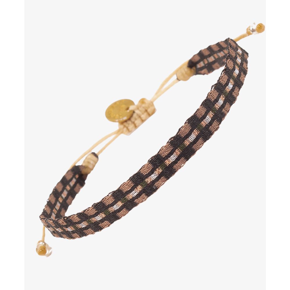 Pulsera Argantina 120 - MARRÓN & NEGRO