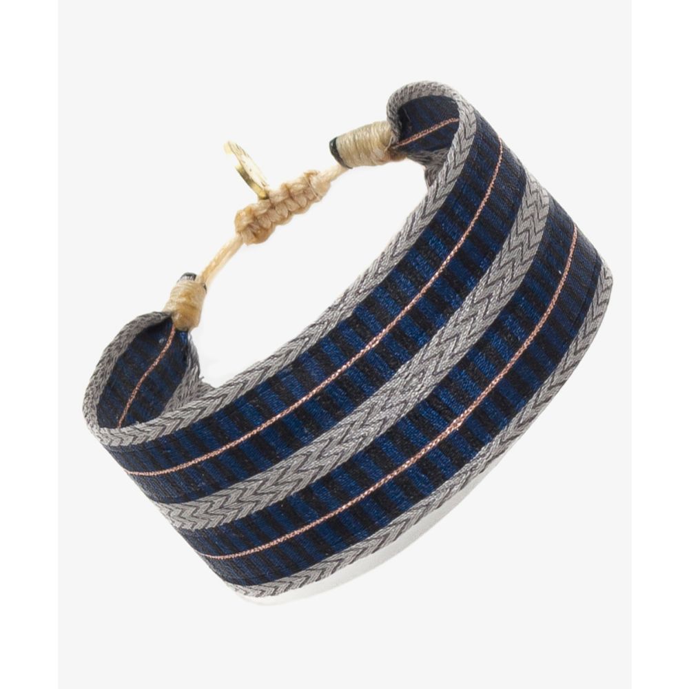 Bracelet 2 cm Special - BLUE & GRAY