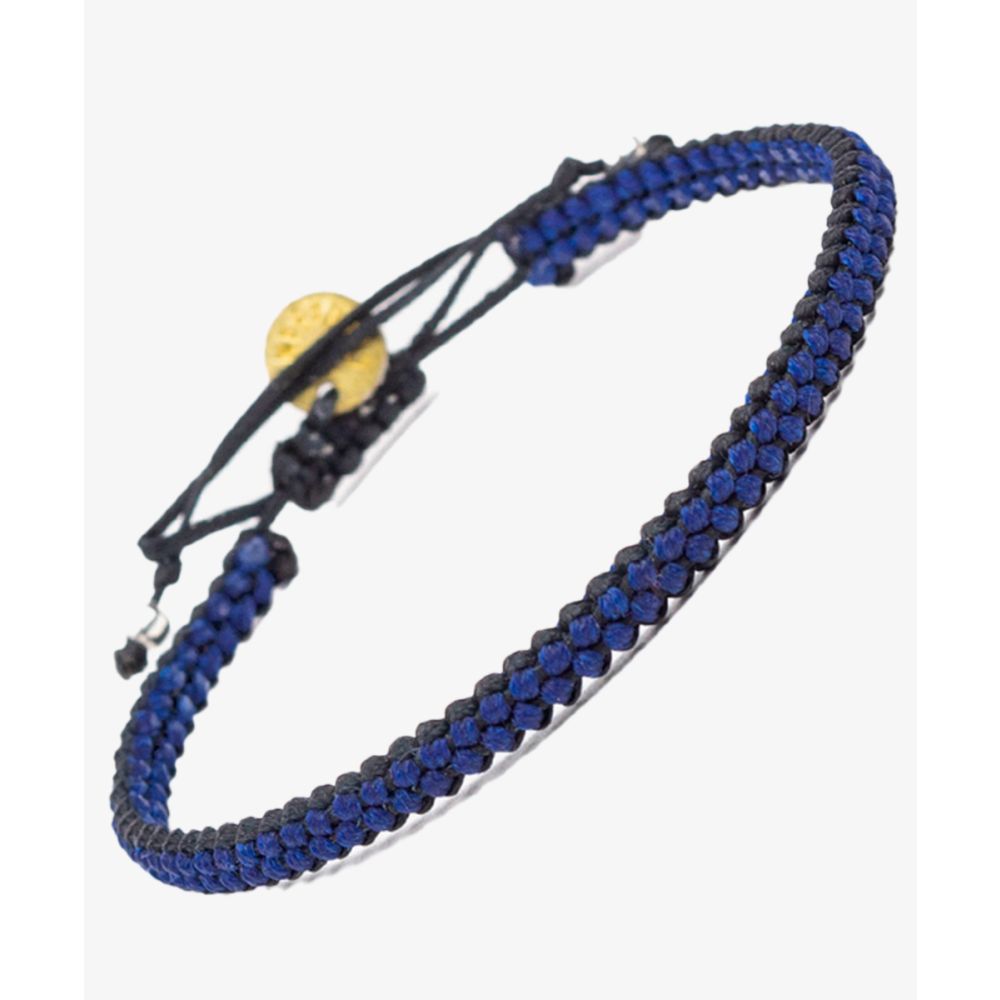 Earth bracelet - Negro & Azul

