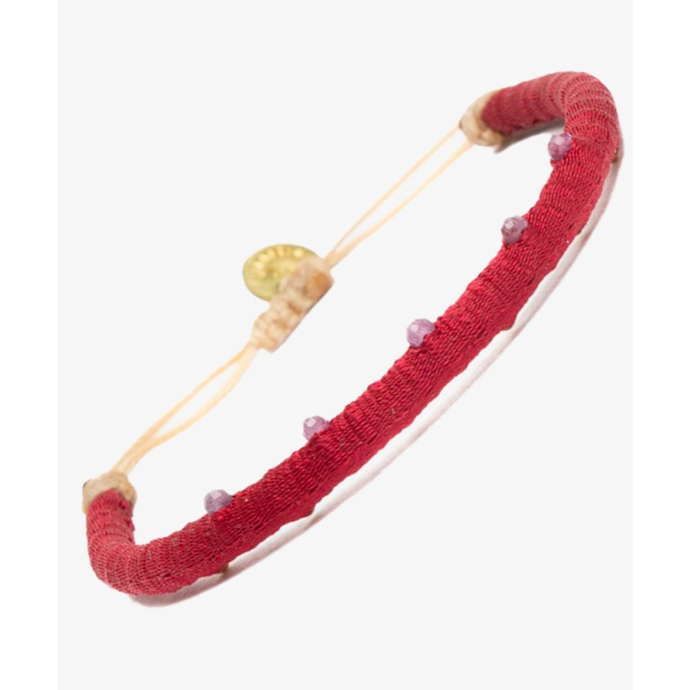 Pulsera ICM - LISO ENROLLADO CON PIEDRA 