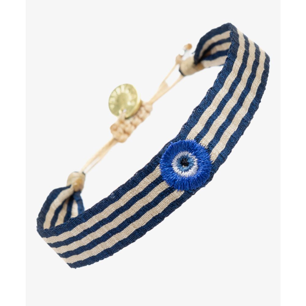 EMBROIDERED BRACELET - EYE