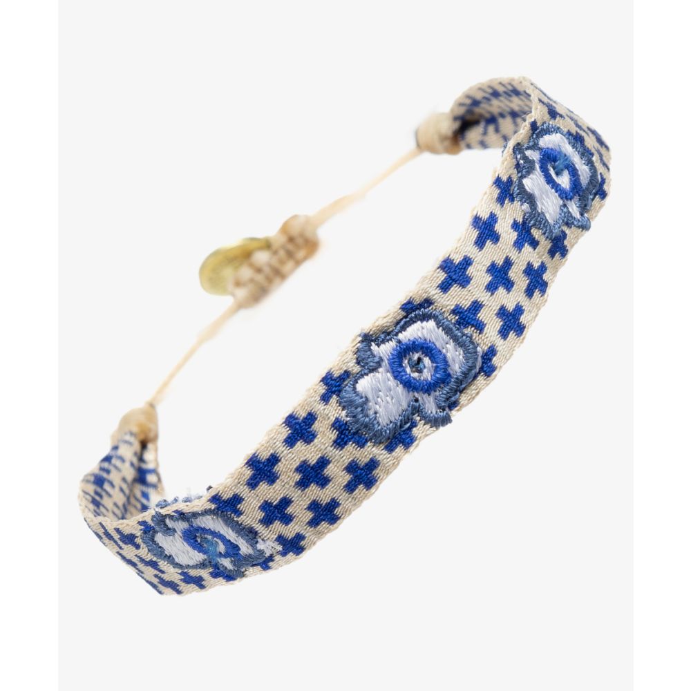 PULSERA BORDADA - MANO DE FATIMA