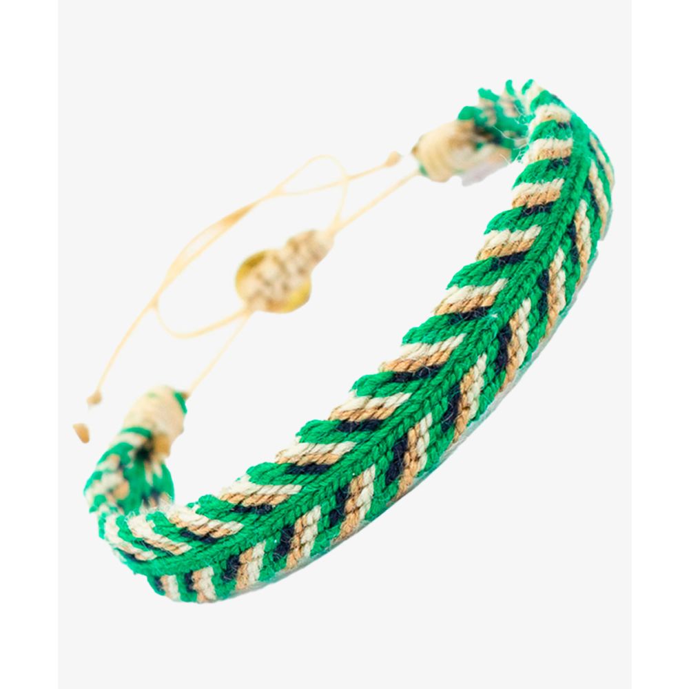 Pulsera CAPTAIN - Verde & Marrón