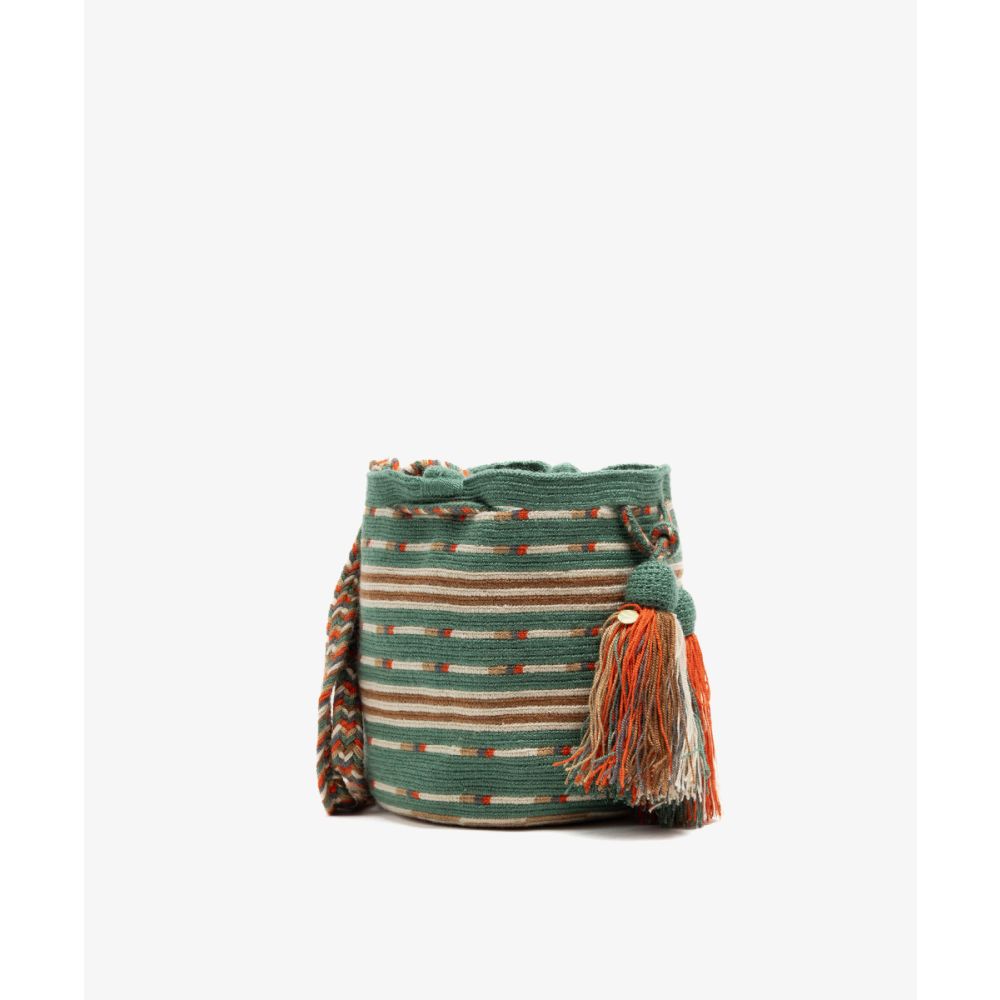 Crossbody Bag M - ANTLIA - TOAST & GREEN
