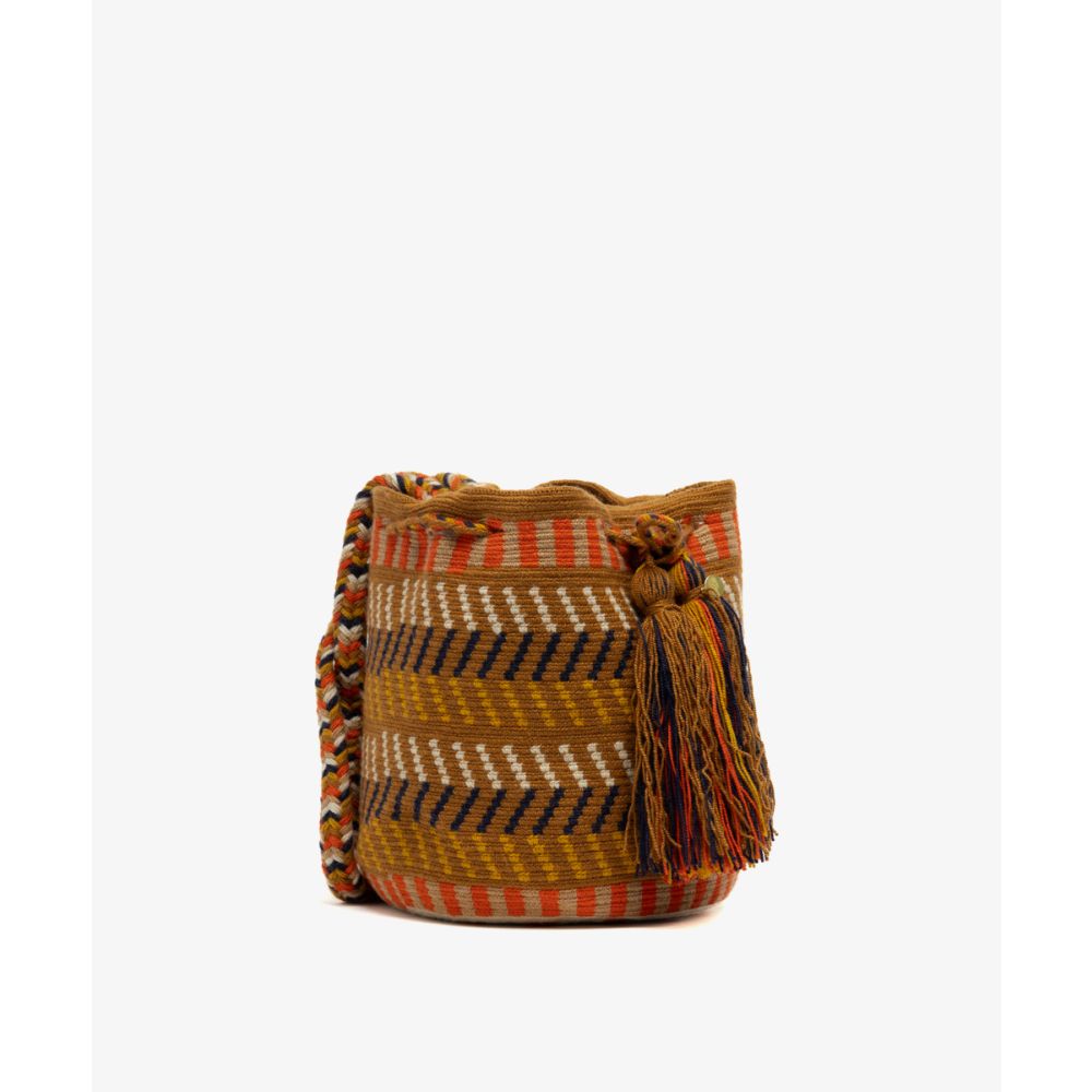 BOLSO CRUZADO M - SOPHIA - MOSTAZA