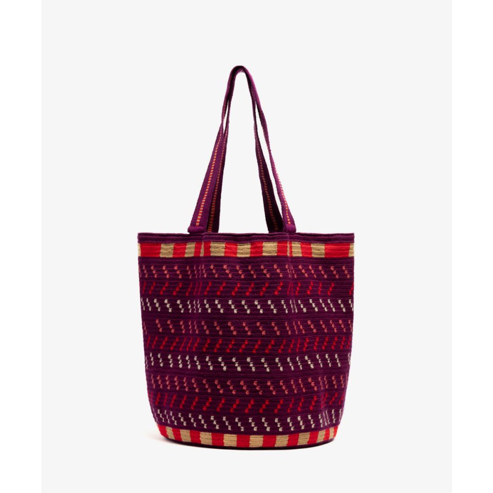 Bolso Tote - SOPHIA - GRANATE