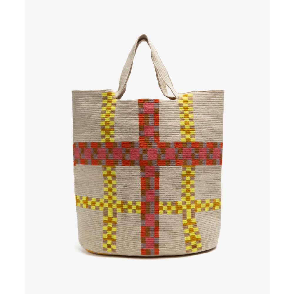  Bolso Rapsody - DELPHINIUS - CORAL Y AMARILLO