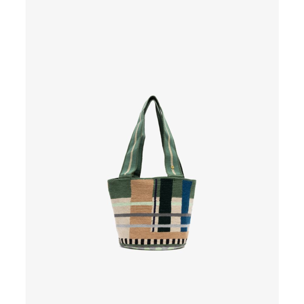 Noa 2 bolso - jade y beige