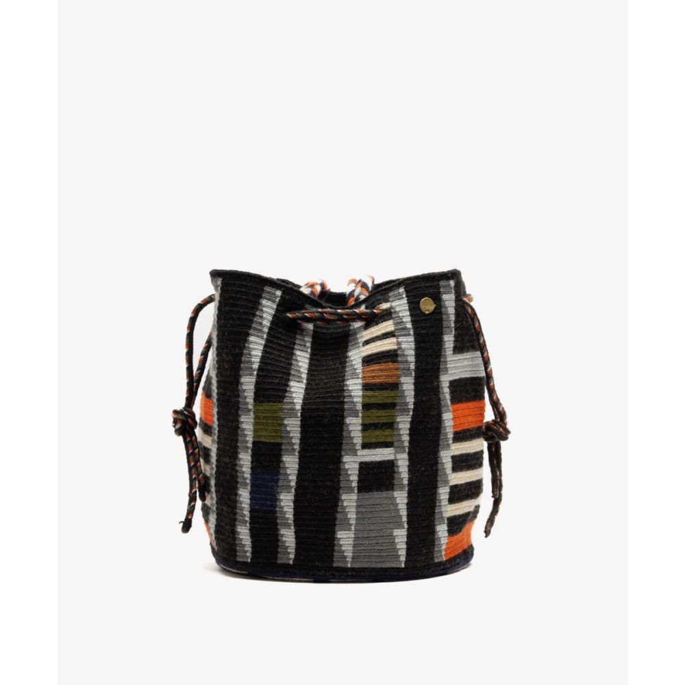 MITRA bag - CORVUS - BLACK & GREY