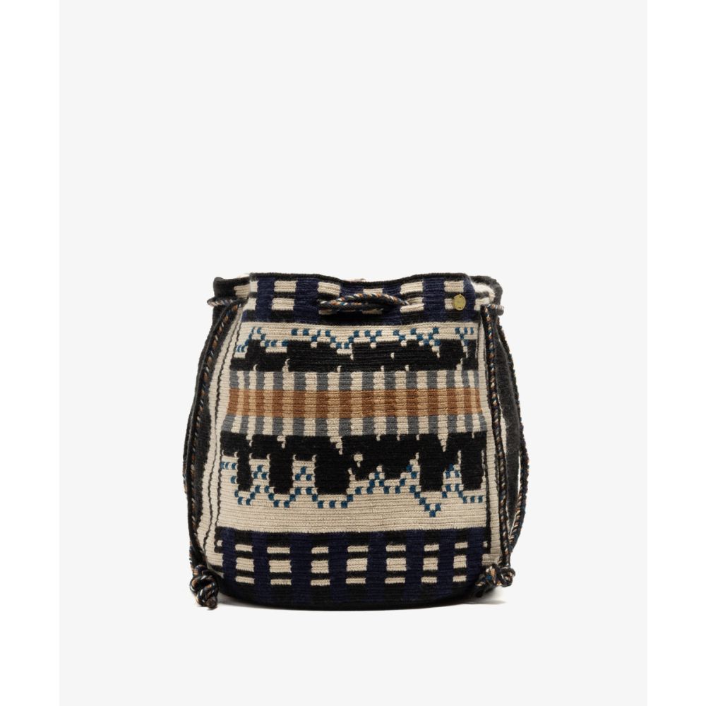 MITRA bag - ELEANOR - BLACK & BEIGE