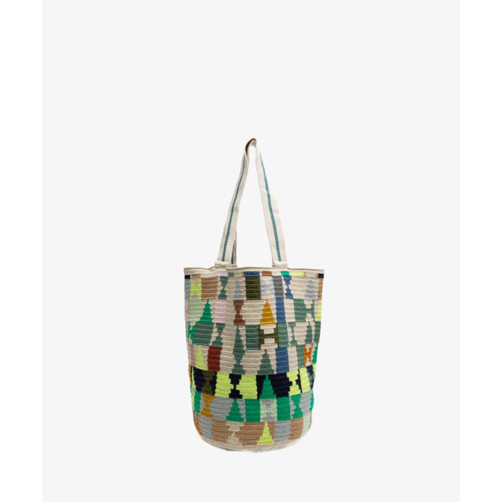 BOLSO CALA - HARE - JADE Y MULTICOLOR