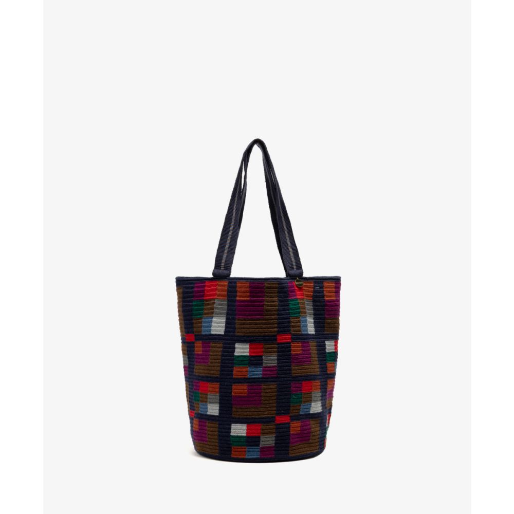 CALA BAG - Navy blue & multicolor