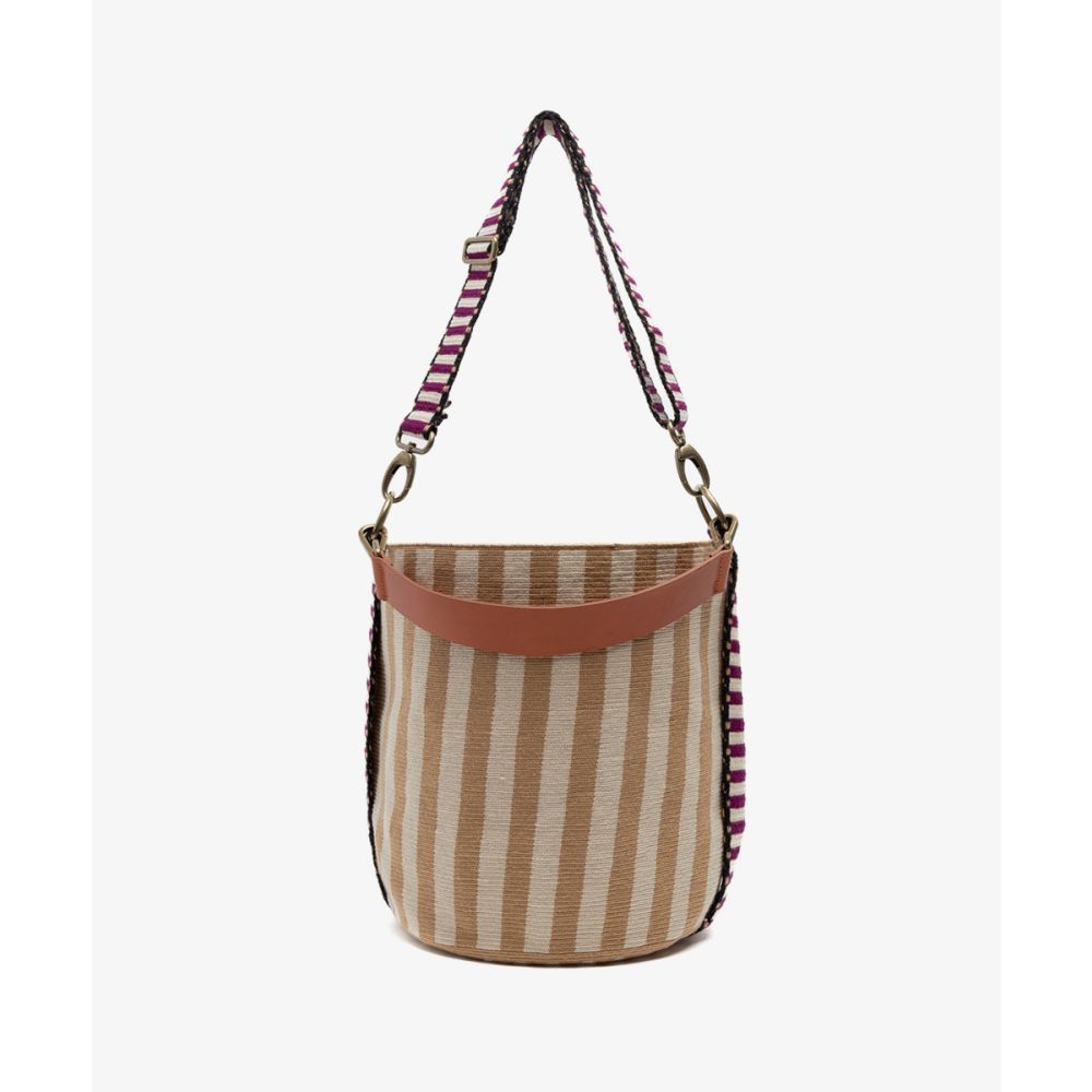 BOLSO SOFIA - LILY - BEIGE Y CAMELLO