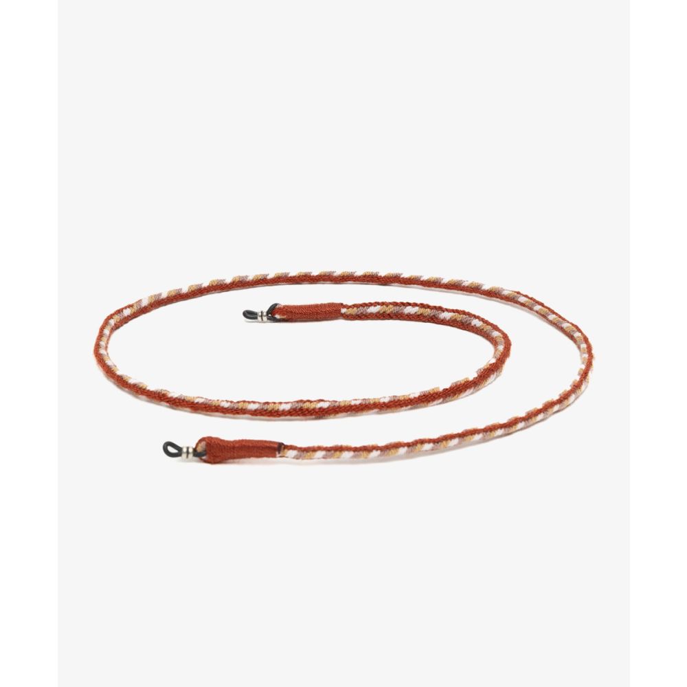 Eyewear cord - Terracotta & Brown