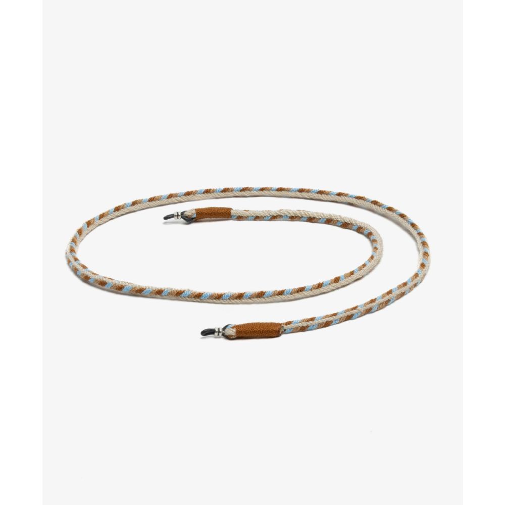 Eyewear cord- BEIGE & BLUE