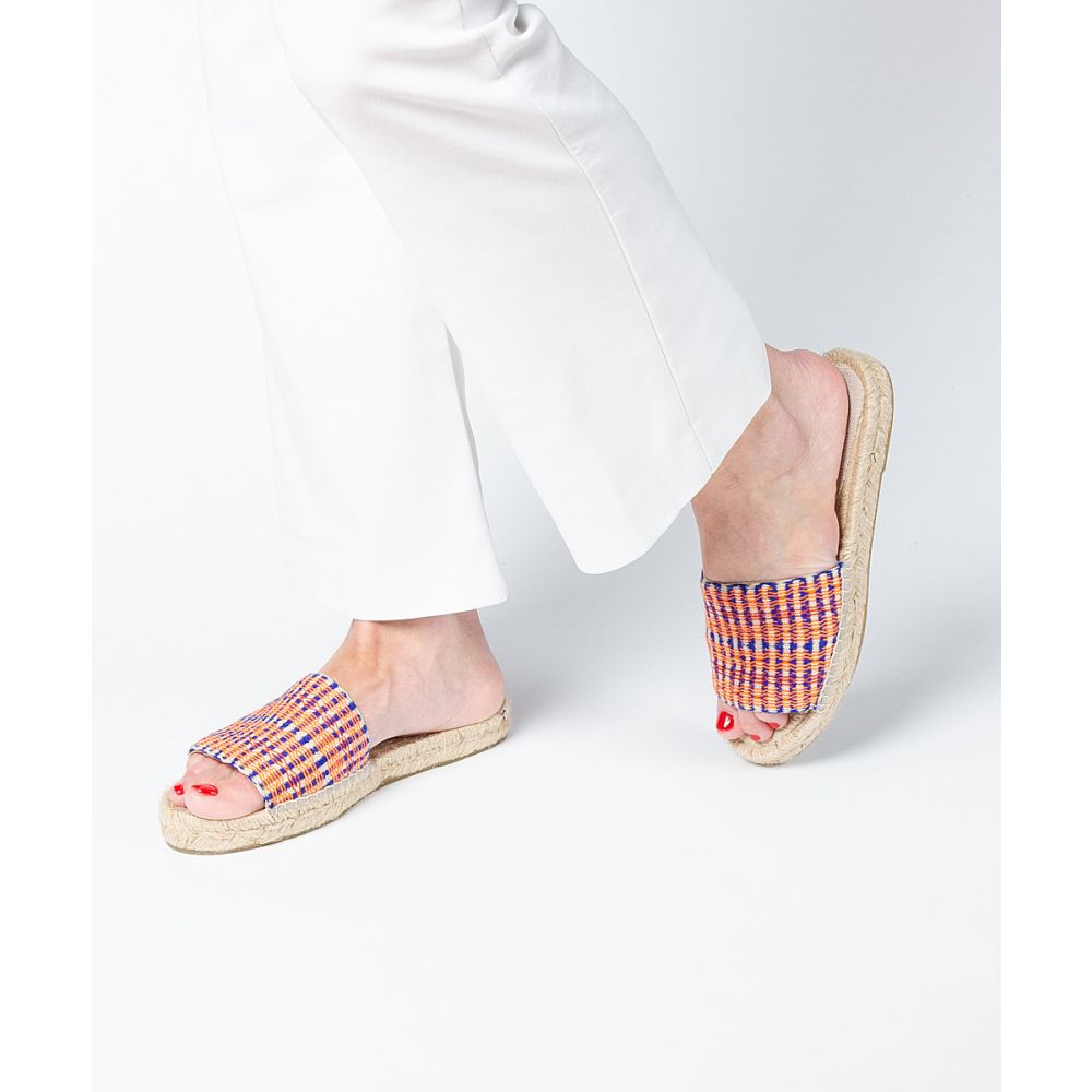 ALPARGATA MULE - CUBE - MIX DE COLORES